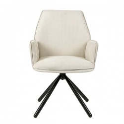 SILLA GIRATORIA CARLYN CON REPOSABRAZOS