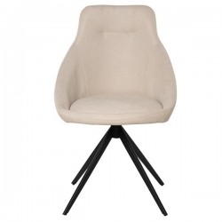 SILLA TAPIZADA CELIA CON PATAS TRIANGULARES