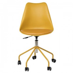 SILLA GIRATORIA Y ELEVABLE YALE CON PATAS CON RUEDAS