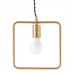 LAMPARA DE TECHO HEDRA GOLD