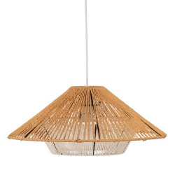 LAMPARA DE TECHO BRENES DE CUERDA DE CAÑAMO