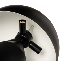 LAMPARA DE SOBREMESA PRUNA DE METAL