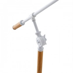 LAMPARA DE SUELO ALOIA CON PANTALLA DE TELA LAMPARA DE SUELO ALOIA CON PANTALLA DE TELA