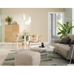 MESA DE CENTRO REDONDA BRUNO DE ESTILO MINIMALISTA