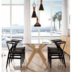 SILLA ADA DE HAYA CON EL ASIENTO DE ENEA NATURAL