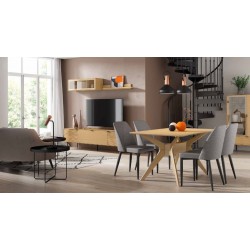 MESA DE MADERA HELGA DE 180X95