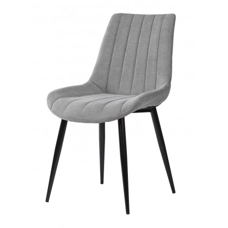 SILLA TAPIZADA METALICA MILA