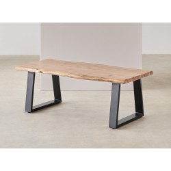 MESA DE CENTRO KABIR DE MADERA DE ACACIA