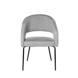 SILLA CON BRAZOS ELEONOR DE TERCIOPELO