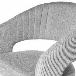 SILLA CON BRAZOS ELEONOR DE TERCIOPELO