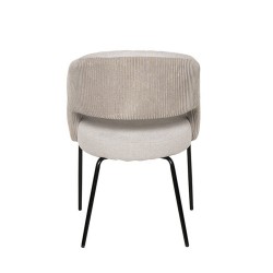 SILLA CON BRAZOS ELEONOR DE TERCIOPELO