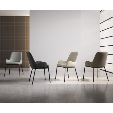 SILLA CON BRAZOS BAJOS LARISA