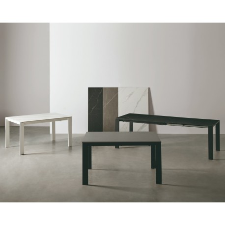 MESA EXTENSIBLE JANET DE PORCELANICO