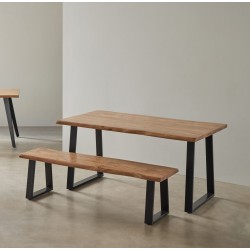 MESA LABAN DE MADERA DE ACACIA