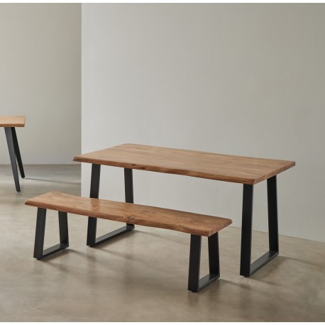 MESA LABAN DE MADERA DE ACACIA