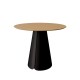 MESA MODERNA DAISY DE MADERA Y METAL