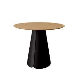 MESA MODERNA DAISY DE MADERA Y METAL