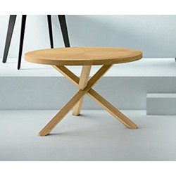 MESA DE DISEÑO MINERVA DE CHAPA ROBLE