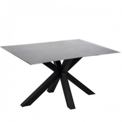 MESA JOYCE DE PORCELANICO Y ACERO