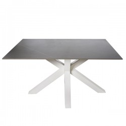 MESA JOYCE DE PORCELANICO Y ACERO