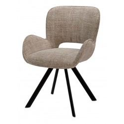 SILLA CON BRAZOS ASTRID DE ESTILO MINIMALISTA