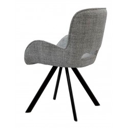 SILLA CON BRAZOS ASTRID DE ESTILO MINIMALISTA