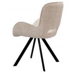 SILLA CON BRAZOS ASTRID DE ESTILO MINIMALISTA