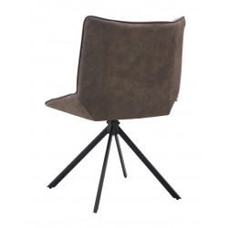 SILLA ALESSIA CON PATAS PIRAMIDALES