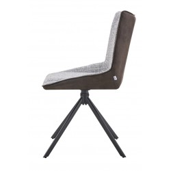 SILLA ALESSIA CON PATAS PIRAMIDALES