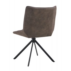 SILLA ALESSIA CON PATAS PIRAMIDALES