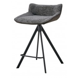 TABURETE GARY CON PATAS PIRAMIDALES