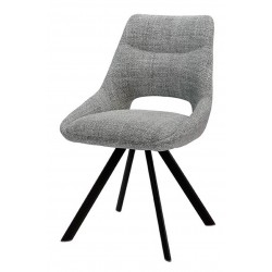 SILLA ACOLCHADA CALLIE CON EL RESPALDO ABIERTO