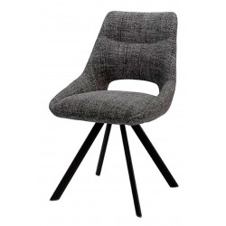 SILLA ACOLCHADA CALLIE CON EL RESPALDO ABIERTO