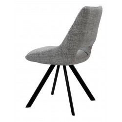 SILLA ACOLCHADA CALLIE CON EL RESPALDO ABIERTO