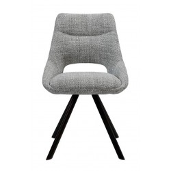 SILLA ACOLCHADA CALLIE CON EL RESPALDO ABIERTO