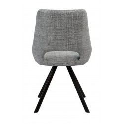 SILLA ACOLCHADA CALLIE CON EL RESPALDO ABIERTO