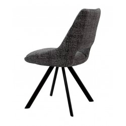 SILLA ACOLCHADA CALLIE CON EL RESPALDO ABIERTO