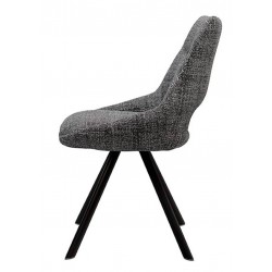 SILLA ACOLCHADA CALLIE CON EL RESPALDO ABIERTO