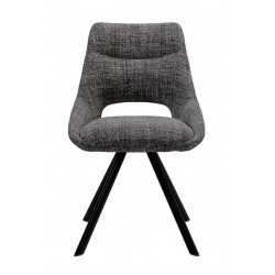 SILLA ACOLCHADA CALLIE CON EL RESPALDO ABIERTO