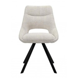 SILLA ACOLCHADA CALLIE CON EL RESPALDO ABIERTO