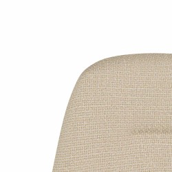 SILLA TAPIZADA DANA CON PATAS DE ACERO