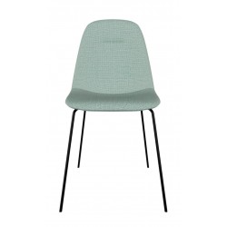 SILLA TAPIZADA DANA CON PATAS DE ACERO