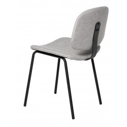 SILLA TAPIZADA WINONA CON PESPUNTE EN CRUZ