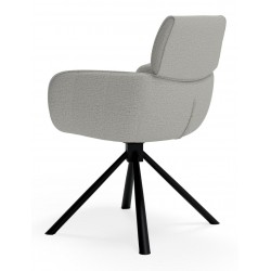 SILLA CON BRAZOS DIANE GIRATORIA