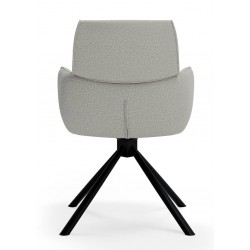 SILLA CON BRAZOS DIANE GIRATORIA