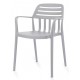 SILLA CON BRAZOS DESIREE APILABLE