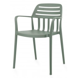 SILLA CON BRAZOS DESIREE APILABLE