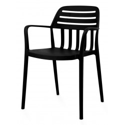 SILLA CON BRAZOS DESIREE APILABLE