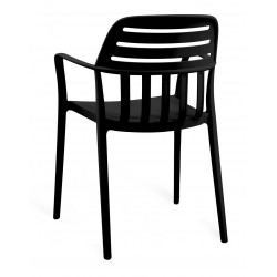 SILLA CON BRAZOS DESIREE APILABLE