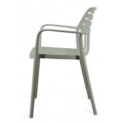 SILLA CON BRAZOS DESIREE APILABLE